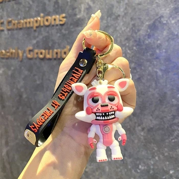 Брелок Золотой Фредди Лолбит Five Nights at Freddy's Раритетный Сувенир-подвеска Аниматроник Для Коллекционеров на Рюкзак Ключи Сумку на Подарок
