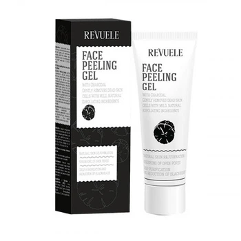 Гель-пілінг для обличчя Revuele Face Peeling Gel з вугіллям,, 80 мл