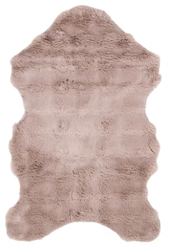 Dywan HOMLA Alder ze sztucznego futra 60x90 cm Beżowy 241812 (5906496751240)