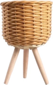  Квітник HOMLA Florsu на ніжках, 21x33 см Бежевий 236646 (5906496735912)