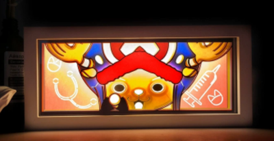Светильник ночник 3D Ван Пис Тони Тони Чоппер One Piece Tony Tony Chopper 20 см NL3D OP TTC 01