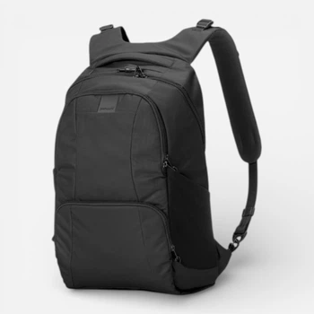 Рюкзак тканинний 23 л вміщує формат А4 Pacsafe "антикрадій" Metrosafe LS450 15" Black (30435100)