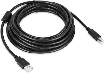Кабель ColorWay USB 2.0 AM to BM Print Cable 2 м Black (CW-CBUB072-BK)