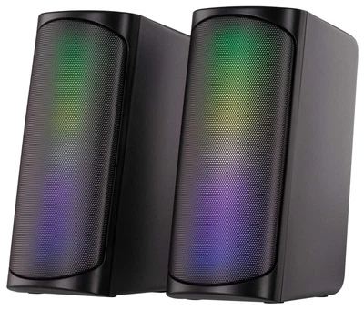 Акустическая система PCS231 RGB Matrix, 2.0, USB, Black 2E 000321002