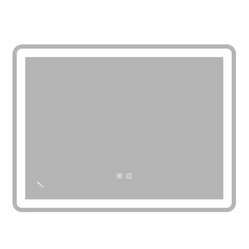 Зеркало Zerix Mirra MR05-70x50-Reverse с LED Touch, Anti-fog, димером, регулятором яркости ZX6055