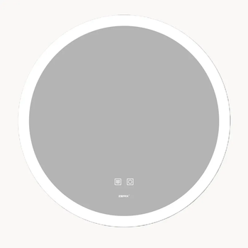 Зеркало Zerix Solo MC02-80 с LED Touch, Anti-fog, димером, регулятором яркости ZX6066