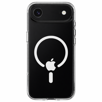Чохол для iPhone 17 Air Rock Crystal Magsafe Shield Transparent Magnetic Protection Case Прозорий