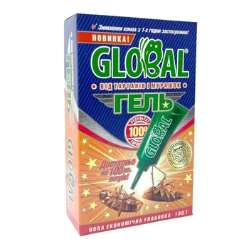 Інсектицид від тарганів Global (Глобал) тюбик 100г