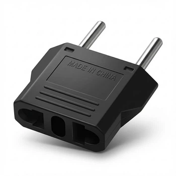 Перехідник (CN / US) на Євро розетку WireLab BX-9120 125V/250V 6A Black (43462)