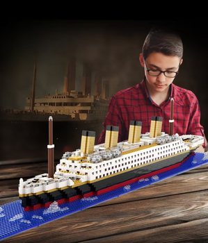 Конструктор корабль Титаник Titanic 57 см 1878 деталей