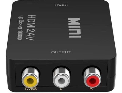 Адаптер конвертер HDMI 1080p в AV 3xRCA CVBS CINCH (Al3)