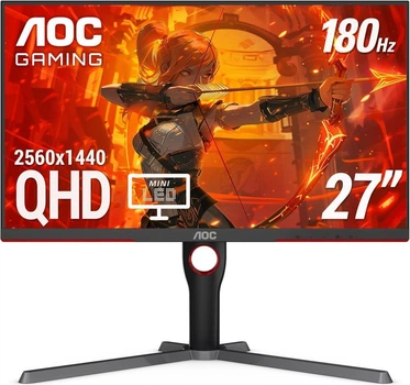 Монитор AOC Q27G3XMN/BK