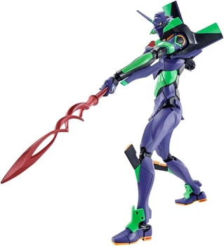Игрушка Евангелион: Юнит 01 Evangelion: 3.0+1.0 Thrice Upon a Time - Evangelion Test Type-01 with Spear of Casius Bandai