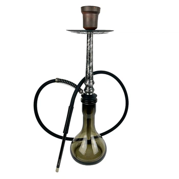 Кальян Tiaga Hookah Astra Silver колба Drop Brown