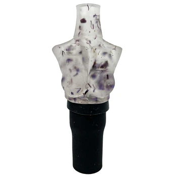 Персональный мундштук для кальяна Vibe Hookah Tits Trns Violet