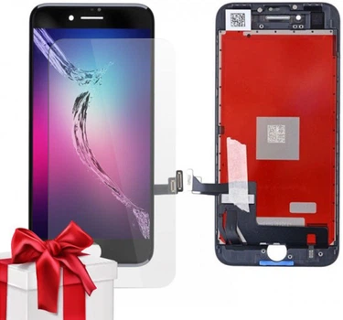 Дисплей iPhone 8 Plus экран Черный iPhone модуль сенсор LCD для iPhone тачскрин стекло сенсор на iPhone Black Защитное стекло в Подарок PAVLYSH (PD-51)