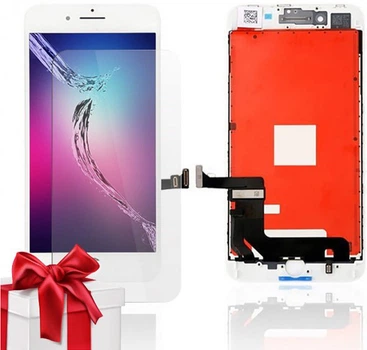 Дисплей iPhone 8 Plus экран Белый iPhone модуль сенсор LCD для iPhone тачскрин стекло сенсор на iPhone White Tianma Защитное стекло в Подарок PAVLYSH (PD-48)