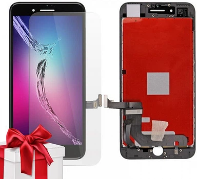 Дисплей iPhone 7 Plus экран Черный iPhone модуль сенсор LCD для iPhone тачскрин стекло сенсор на iPhone Black Защитное стекло в Подарок PAVLYSH (PD-43)