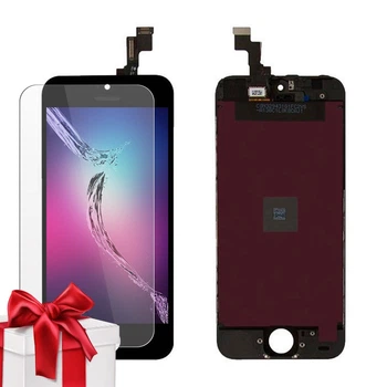 Дисплей iPhone SE экран Черный iPhone модуль сенсор LCD для iPhone тачскрин стекло сенсор на iPhone Black Защитное стекло в Подарок PAVLYSH (PD-57)