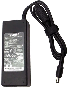 Блок питания зарядка для ноутбука TOSHIBA 75W 15V 5.0A 6.3*3.0mm с кабелем питания в комплекте