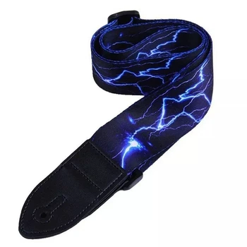Ремень для гитары "Lighthing" (полиуретан) 135 см.