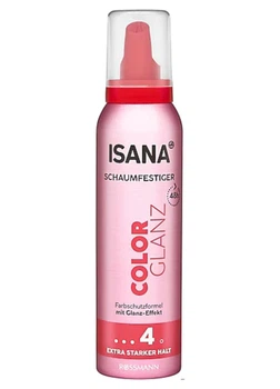 Мус для стайлінгу фарбованого волосся Isana Color Glanz 150 мл