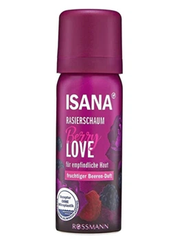 Піна для гоління жіноча Isana Berry Love Mini 50 мл