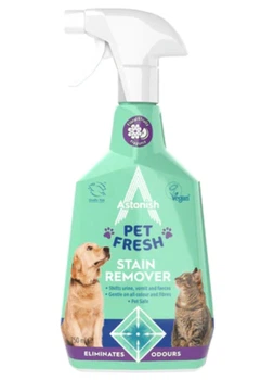 Засіб для видалення плям і запахів від домашніх тварин Astonish Pet Fresh Stain Remover 750 мл