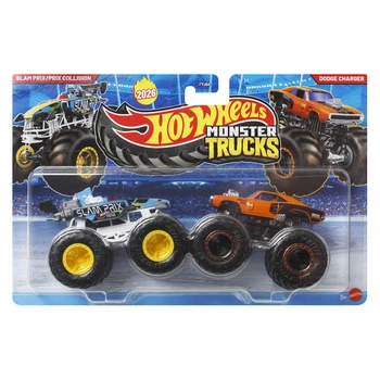 Подарочный набор 2 монстр-трака Hot Wheels Monster Trucks Slam