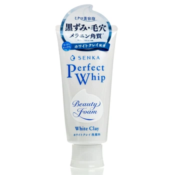 Пінка для вмивання з білою глиною Shiseido Senka Perfect White Clay (120 мл)
