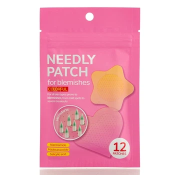 Микроигольные патчи от прыщей Needly Patch for Blemishes Colorful 12 шт