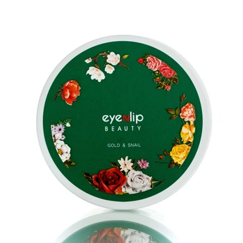 Гидрогелевые патчи с золотом и улиточным муцином Eyenlip Gold & Snail Hydrogel Eye Patch 60 шт