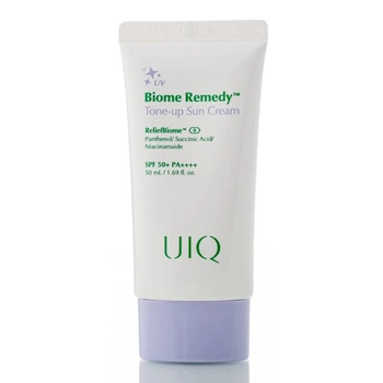Солнцезащитный крем с тонирующим эффектом UIQ Biome Remedy Tone-up Sun Cream SPF 50+ 50 мл
