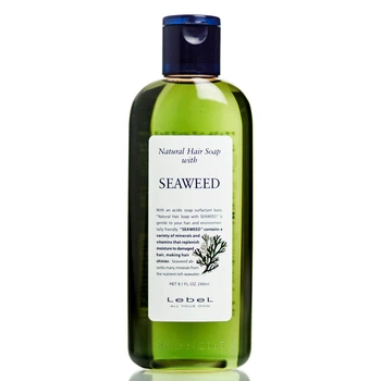 М'який шампунь з екстрактом морських водоростей Lebel Hair Soap with Seaweed (240 мл)