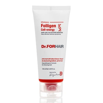 Шампунь для зміцнення і відновлення зрілого волосся Dr.FORHAIR Folligen Cell-Energy Shampoo (100 мл)