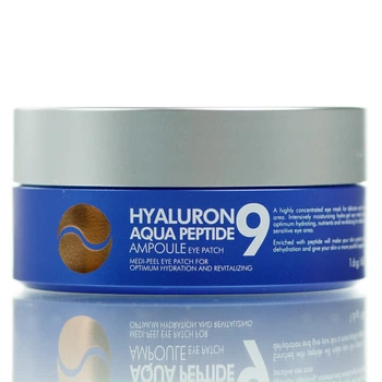 Гидрогелевые патчи с пептидным комплексом Medi Peel Hyaluron Aqua Peptide 9 Ampoule Eye Patch 60 шт