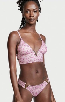 Купальник Victoria’s Secret Рожевий з різнобарвним M