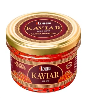 Икра Кеты Lemberg, 250 г, красная малосольная