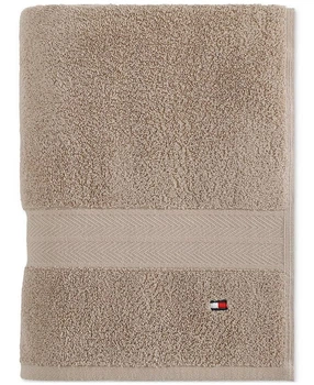 Рушник Tommy Hilfiger банний Modern American Solid Cotton Bath Towel Бежевий (TH-017)