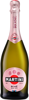 Вино ігристе Martini Rose рожеве напівсухе 0.75 л 9.5% (8000570484004)