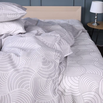 Простынь MirSon Бязь 17-0832 Ripple print 150 х 220 см (2200011567211)