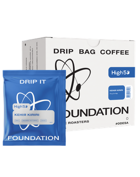 Дріп-кава Foundation Coffee Roasters Кенія Kiriri 7 шт/уп.