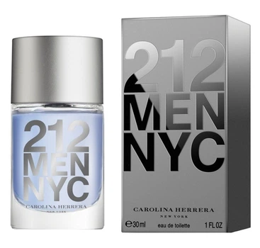 Туалетна вода для чоловіків Carolina Herrera 212 Men 30 мл