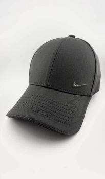 Бейсболка фулка STRETCH COTTON на резинке NIKE темно-серого цвета S (55-56 см)