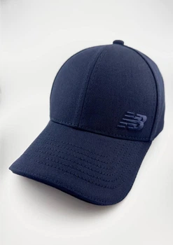 Бейсболка фулка STRETCH COTTON на резинке NB темно-синего цвета S (55-56 см)