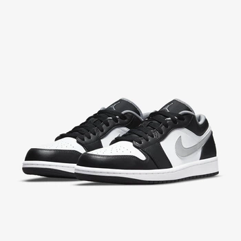 Кроссовки мужские Jordan 1 Low 45 Черно-белый 553558-040