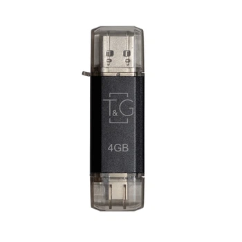 USB флеш-накопитель T&G 009 Star Series 4GB Type-C Чорний