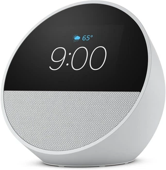 Колонка Amazon Echo Spot 2024 Англійська / Іспанська (Сірий)