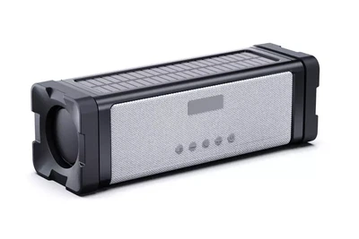 Портативна Bluetooth колонка ES-T68 20W з сонячною зарядкою, ліхтарем та вологозахистом.