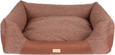 Диван для собак Amiplay Milano ZipClean XL Мідний (5907563310872)